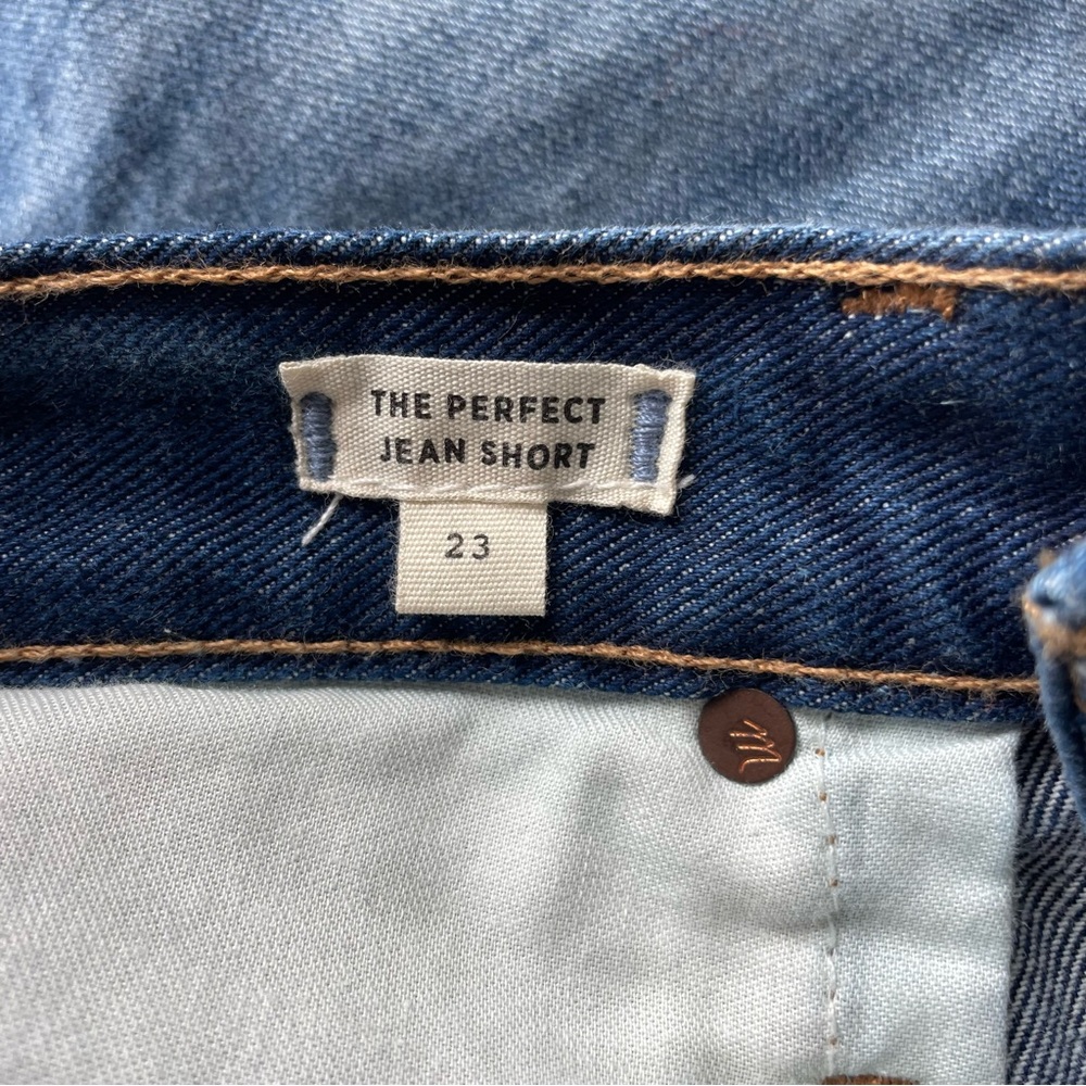 MADEWELL The Perfect Jean Short Size 23 - Picture 4 of 11